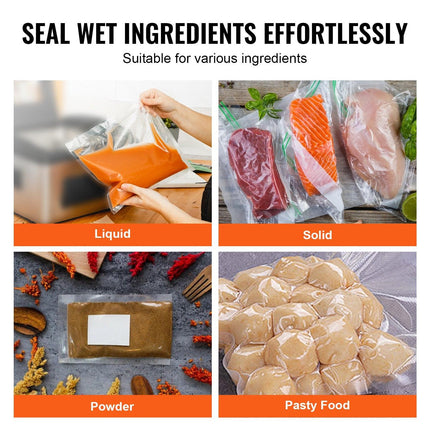 DZ-400/2E Automatic Extra Deep Vacuum Sealer Food Vacuum Sealing Packing Machine 220V.