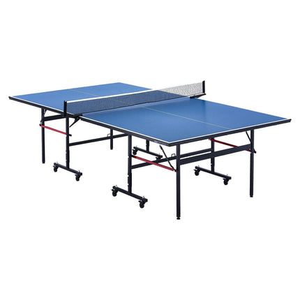 Ping Pong Table Foldable Table Tennis Game Table Indoor with Clamp Net.