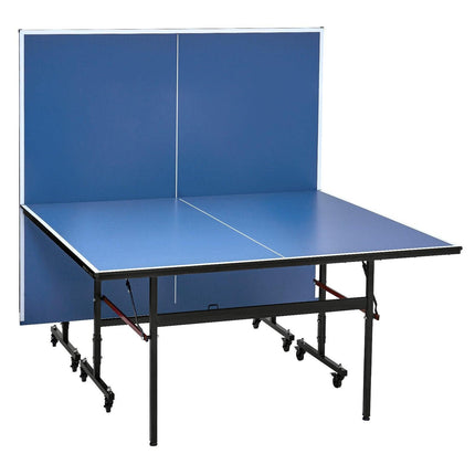 Ping Pong Table Foldable Table Tennis Game Table Indoor with Clamp Net.