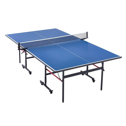 Ping Pong Table Foldable Table Tennis Game Table Indoor with Clamp Net.