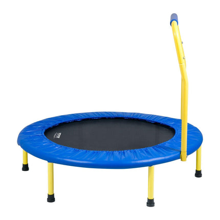 3FT Trampoline for Kids, 92 cm Trampolines Indoor/Outdoor Trampoline for Toddlers, Foldable Mini Baby Trampoline with Foam Handle, Recreational Trampoline Birthday Gift for 3+ Years Kids.