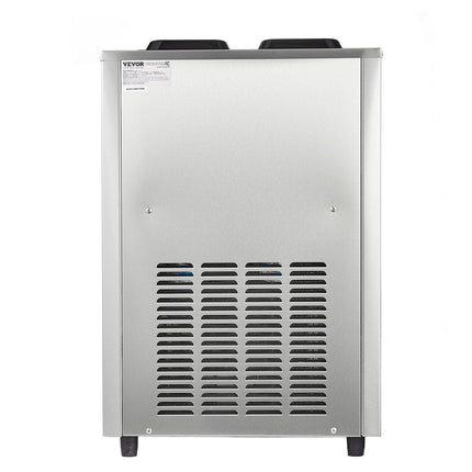 Commercial Slushy Machine, 2 x 12L / 3.17 Gal Double Tanks, Cool and Freeze Modes, Stainless Steel Margarita Smoothie Frozen Drink Maker, Slushie Machine for Party Cafes Restaurants Bars Home.