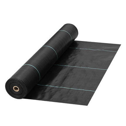 Weed Barrier, 5.8oz Landscape Fabric, 4ft x 300ft Cover Mat Heavy Duty Woven Grass Control Geotextile for Garden, Patio, Black.