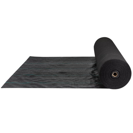 Weed Barrier, 5.8oz Landscape Fabric, 4ft x 300ft Cover Mat Heavy Duty Woven Grass Control Geotextile for Garden, Patio, Black.