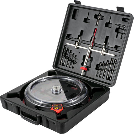 Adjustable Hole Saw Cutter Kit, 1-5/8\" to 11-13 /16\" (40-300 mm), Recessed Hole Saw with PC Dust Shield, Two Replaceable Pilot Drill Bits, for Recessed Lights, Ceiling Speakers, Vent Holes.
