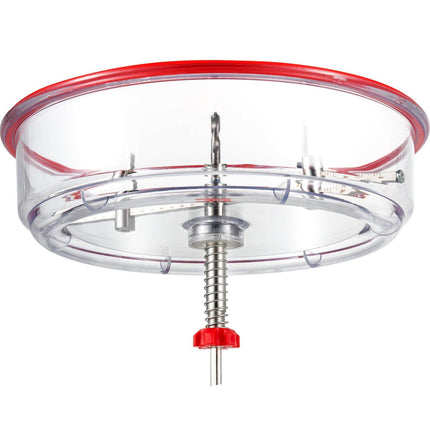Adjustable Hole Saw Cutter Kit, 1-5/8\" to 11-13 /16\" (40-300 mm), Recessed Hole Saw with PC Dust Shield, Two Replaceable Pilot Drill Bits, for Recessed Lights, Ceiling Speakers, Vent Holes.