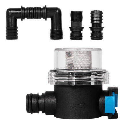 Water Pressure Diaphragm Pump, 12V FL-40 High Pressure Diaphragm Water Pump, 40PSI Automatic Self Priming Water Pump, 17L/MIN Misting Booster Sprayer Diaphragm Pump for Caravan Boat RV Garden.