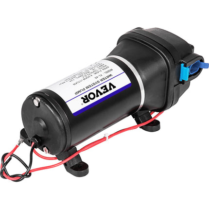 Water Pressure Diaphragm Pump, 12V FL-40 High Pressure Diaphragm Water Pump, 40PSI Automatic Self Priming Water Pump, 17L/MIN Misting Booster Sprayer Diaphragm Pump for Caravan Boat RV Garden.