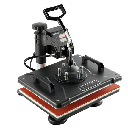 1400W Heat Press Machine 8 In 1 Sublimation Steel Frame Heat Presses with Temperature And Time Control (12X15INCH 8IN1).