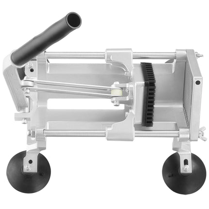 Commercial Vegetable Slicer, 1/4 inch Fruit Slicer, Stainless Steel and Aluminum Alloy Vegetable Cutter Slicer Machine, Manual Slicer with Non-slip Feet, for Radishes, Onions, Potatoes, Lemons.