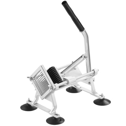 Commercial Vegetable Slicer, 1/4 inch Fruit Slicer, Stainless Steel and Aluminum Alloy Vegetable Cutter Slicer Machine, Manual Slicer with Non-slip Feet, for Radishes, Onions, Potatoes, Lemons.
