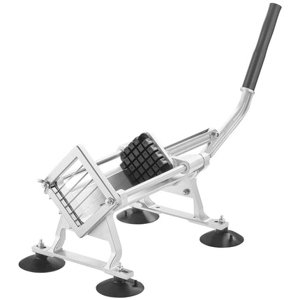 Commercial Vegetable Slicer, 1/2 inch Fruit Slicer, Stainless Steel and Aluminum Alloy Vegetable Cutter Slicer Machine, Manual Slicer with Non-slip Feet, for Radishes, Onions, Potatoes, Lemons.