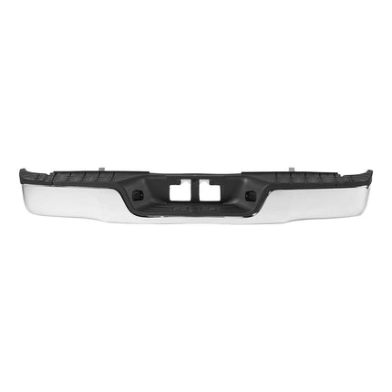 VEVOR Rear Step Bumper Chrome Steel Bumper Assembly for 2007-2013-Toyota Tundra.