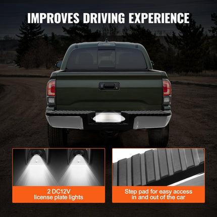 VEVOR Rear Step Bumper Steel Bumper for 2008-2016-Ford F250/Ford F350 Super Duty.