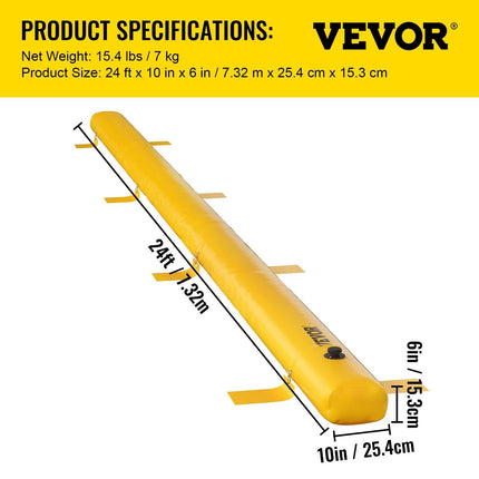 Flood Barrier Hydro Barrier 24' Length x 6.