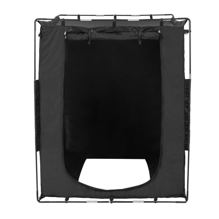 3 Doors Bed Tent Breathable Tent 70% Blackout with 9.5 mm Fiber Poles.