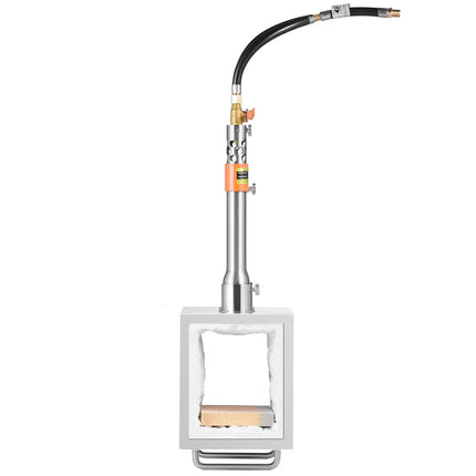Portable Propane Forge 2 Burner Farrier Forge Knife Metal Square.