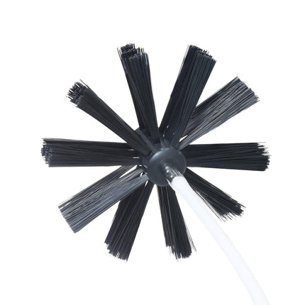 15.24M Dryer Vent Cleaner Kit, 37 Pieces Duct Cleaning Brush, Reinforced Nylon Dryer Vent Brush, Dryer Cleaning Tools Lint Remover with Flexible Lint Trap Brush, Clamp Connectors.