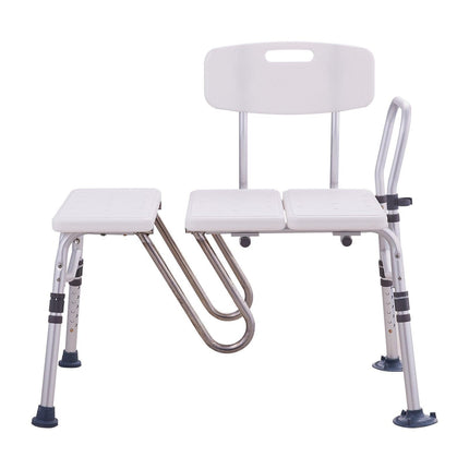 Tub Transfer Bench Bathtub Shower Seat for Senior Height Adjustable 400LBS.