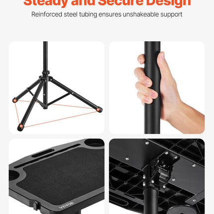 Stationary Cycling Desk Bike Trainer Fitness Desk with Triangle Support.