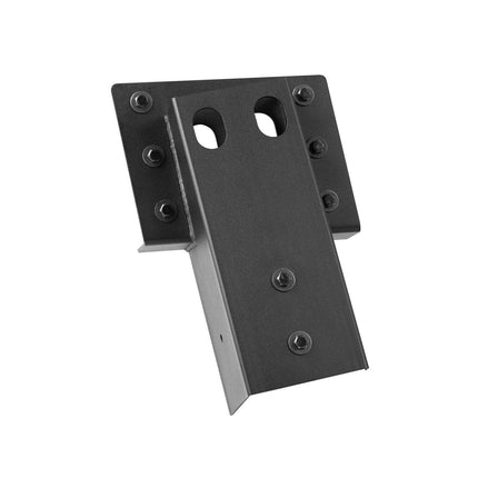 Deer Blind Brackets, Outdoor 3.6x3.6 Platform Bracket, Fit 3.5x3.5 In / 88.9x88.9 mm Lumber, 2204lbs/1000kg Capacity Steel Elevator Brackets for Deer Stand, Hunting Blinds, Shooting Shack, 8 Pcs.