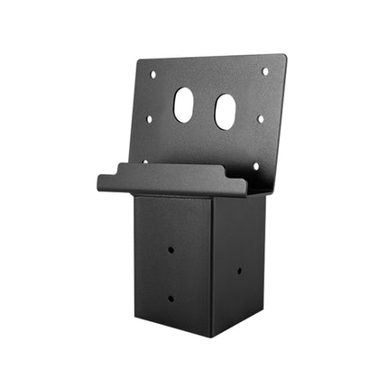 Deer Blind Brackets, Outdoor 3.6x3.6 Platform Bracket, Fit 3.5x3.5 In / 88.9x88.9 mm Lumber, 2204lbs/1000kg Capacity Steel Elevator Brackets for Deer Stand, Hunting Blinds, Shooting Shack, 8 Pcs.