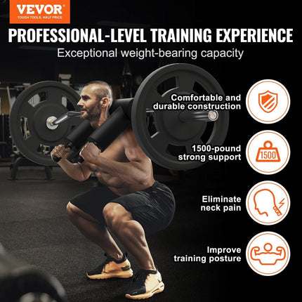 Safety Squat Bar Fitness Squat Bar Attachment Weight Lifting.