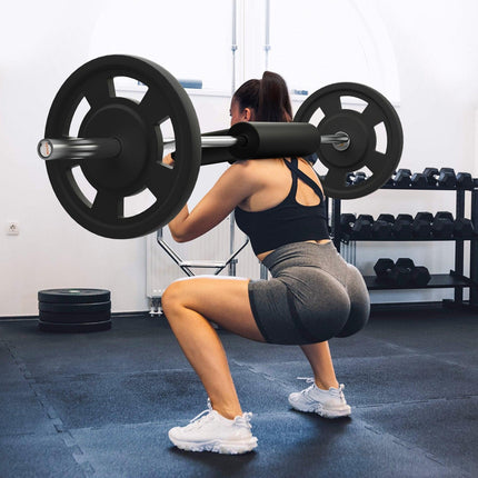 Safety Squat Bar Fitness Squat Bar Attachment Weight Lifting.