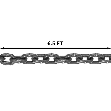 4 Legs Lifting Hook Chain Sling 2Mx8MM, 4T Lifting Chain Sling Legs Steel Factories Steel Powder Coating Lifting Chain High Temperature Resistance.
