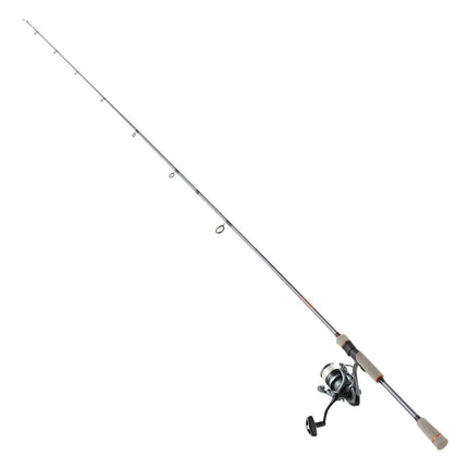 Rod and Fishing Reel Combo, IM6 Fiberglass & Carbon Fiber Spinning Rod and Reel Combo, Bass Fishing Pole with 2m Two-Piece Rods, 6+1 Ball Bearings, Stainless Steel Guides with Ceramic Rings.
