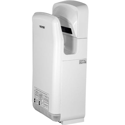 Jet Hand Dryer Blade Hand Dryer Automatic High Speed for Washroom White.