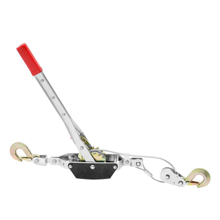 Power Puller Come Along Winch 2 Ton 4409 lbs Heavy Duty Pull Hoist 2 Hooks.