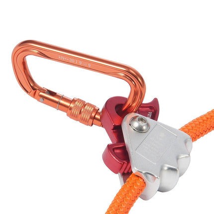 12.7mm Steel Core Flipline, 16ft(4.8m)Arborist Flipline for Tree Climbing with Alloy Steel Snap Hook & Aluminum Alloy Carabiner, 30KN Breaking Tension for Fall Protection, Tree Climber.