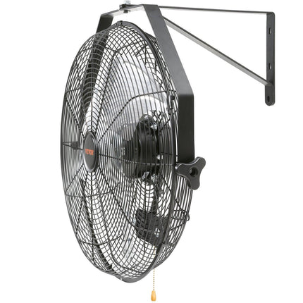 VEVOR Industrial Wall Mount Fan Waterproof Metal Fan 17.6'' 3 Speed Airflow.