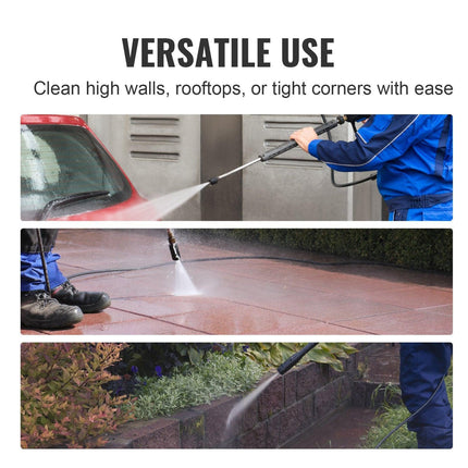 50 FT 3600 PSI High Pressure Power Washer Hose 1/4" Quick Connection.