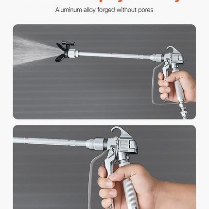 Airless Paint Spray Gun and Hose Kit 3600PSI with Extension Rods Filters.
