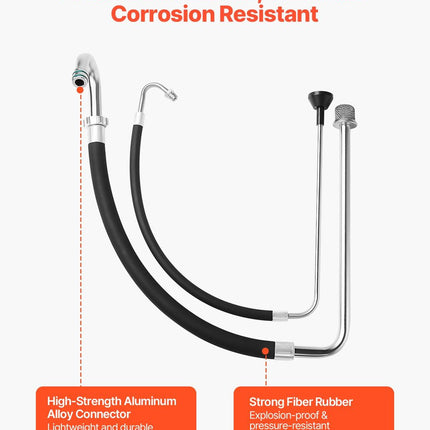 Suction Hose Tube and Reflux Line Sets Airless Paint Sprayers Tool Part.