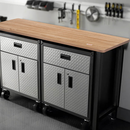Table Top, 63" x 31.5" x 1", 220.5 lbs Load Capacity, Universal One-Piece Particle Board Desktop for Height Adjustable Electric Standing Desk Frame, Rectangular Countertop for Home & Office Desk.