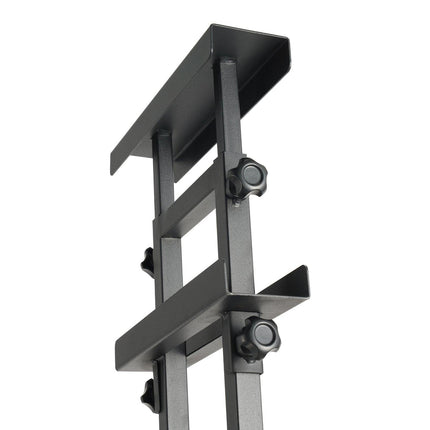 Poster Stand, Adjustable Height Up to 75", Double-Sided Heavy Duty Pedestal Sign Holder, Floor Standing Sign Holder Banner Stand with Shock-absorbing Base for Display, for Board and Foam, Black.