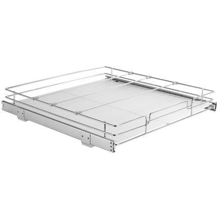 Pull Out Cabinet Under Sink Organizer 20 x 21 Inch Wire Drawer Basket.