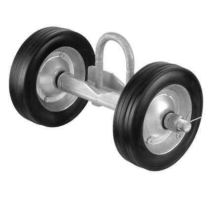 Sliding Gate Kit 6” Heavy Duty Rolling Hardware for Door 600 lbs Load.