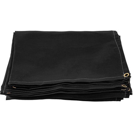 10 x 10 Ft Welding Blanket Black Fiberglass Blanket Portable Fiberglass Fire Retardant Blanket Welding Mat Welding Fireproof Thermal Resistant Insulation With Carry Bag.