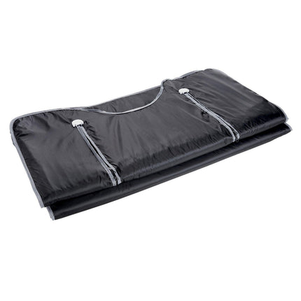 Sauna Blanket for Detoxification, Portable Far Infrared Sauna for Home, Oxford Sauna Bag w/ Arm Holes & Carbon Fiber Heating, 1-6 Level Adjustable Temp35-80°C, 5-60 Minutes Timer, 1900x900mm.