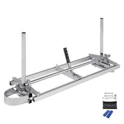 Portable Chainsaw Mill 14"-36" Guide Bar 0.2"-11.81" Cutting Thickness.