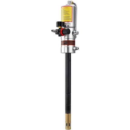 Grease Pump, 50:1 Pressure Ratio Air Operated Grease Pump with 3.88 m High Pressure Hose and Grease Gun, Pneumatic Grease Pump, Portable Lubrication Grease Pump with 360° Swivel Grease Gun Head.