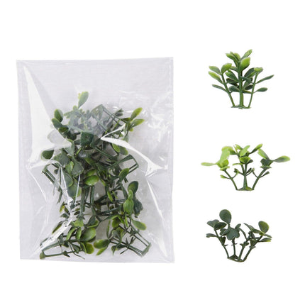 Artificial Topiaries Boxwood Trees, 7.6cm Tall (2 Pieces) Faux Topiary Plant Outdoor, All-year Green Feaux Plant w/ Replaceable Leaves for Decorative Indoor/Outdoor/Garden.
