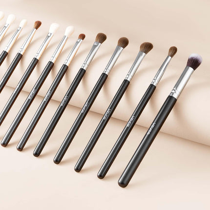 34-Piece Makeup Brush Set, Professional Brushes Kit for Foundation Blending Eyeshadow Concealer Blush - with Soft Bristles, Ergonomic Wood Handle, Travel-Friendly Case Included.
