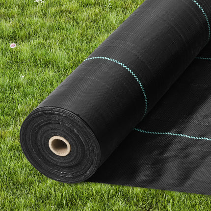 13FTx108FT Premium Heavy Duty Weed Barrier Landscape Fabric, 5OZ Woven Geotextile Fabric Under Gravel, High Permeability for Weed Blocker Weed Mat, Driveway Fabric, Weed Control Garden Cloth.