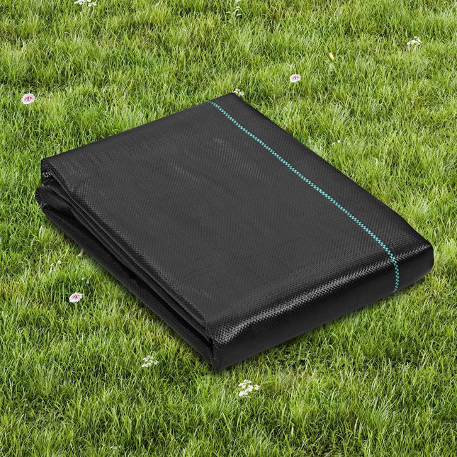 Weed Barrier Landscape Fabric, 3*100FT Heavy Duty Garden Weed Fabric, Woven PP Weed Control Fabric, Driveway Fabric, Geotextile Fabric for Landscaping, Ground Cover, Weed Blocker Weed Mat, Black.