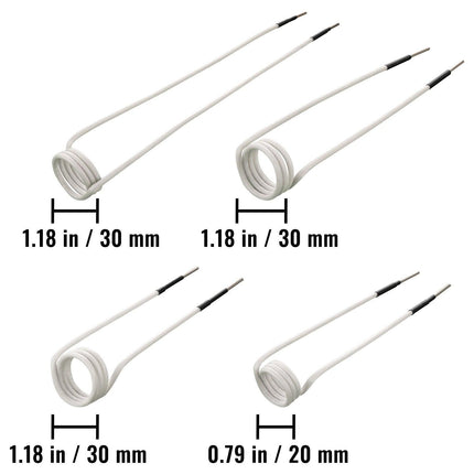 Induction Heater Coil Kit Induction Coils 8PCS For Removing Rusty Bolts.